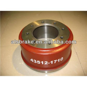 Brake drum for trucks, auto brake drum